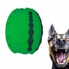 Pelota de juguete para perros de goma de sandía caliente de amazon para perros dientes limpios masticar comida con fugas pelota de juguete educativo
